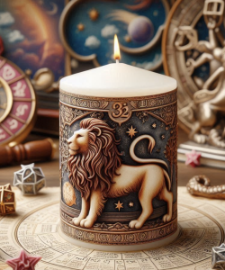 Bougie Astrologique - Lion